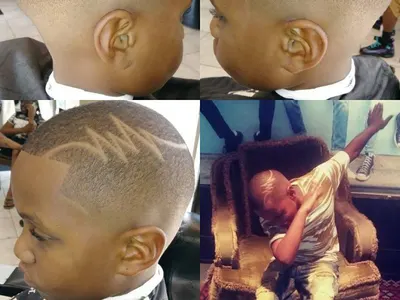 Kids cuts with freestyle designs